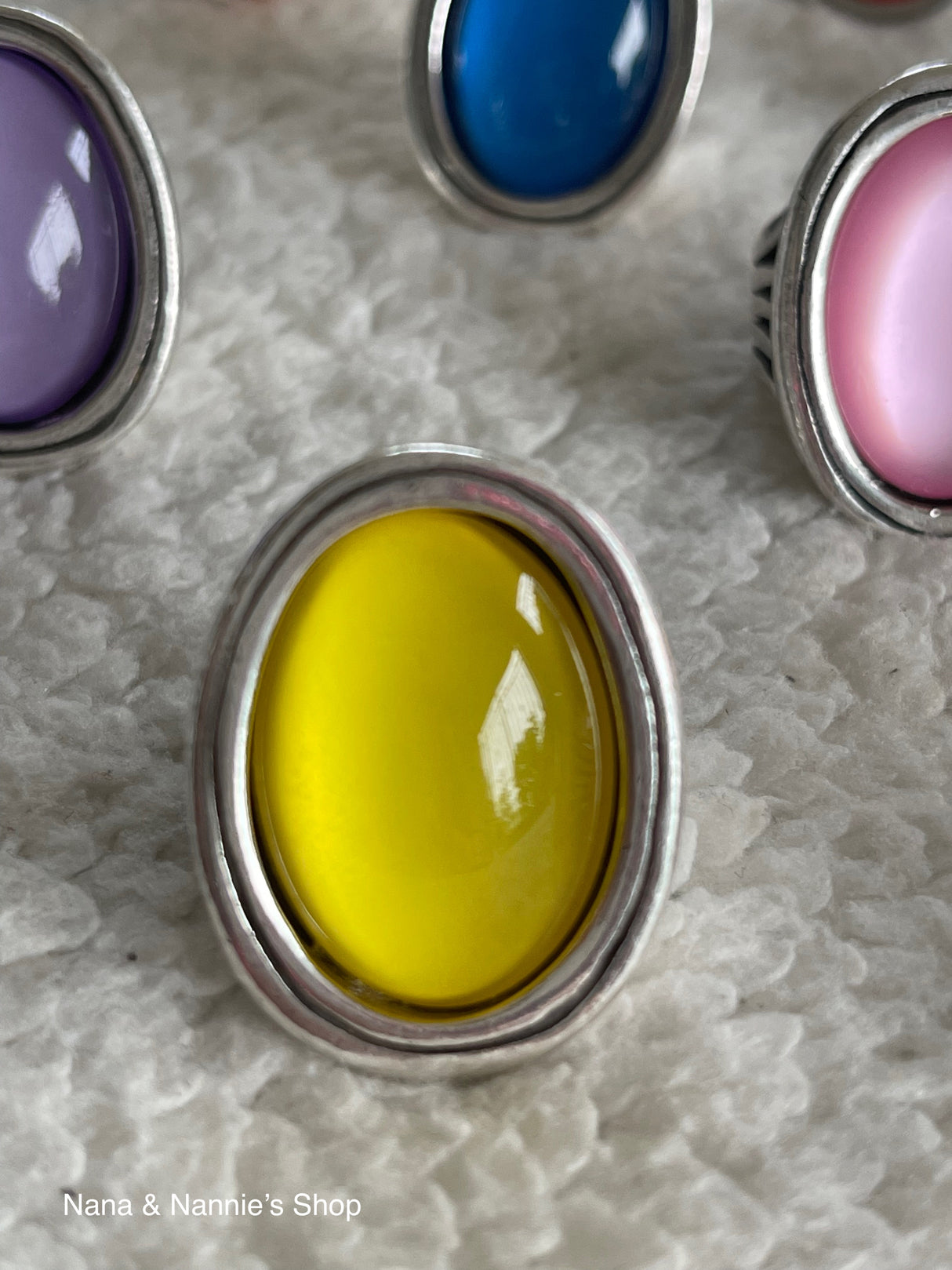 Oval ring made by Andrea's Designer