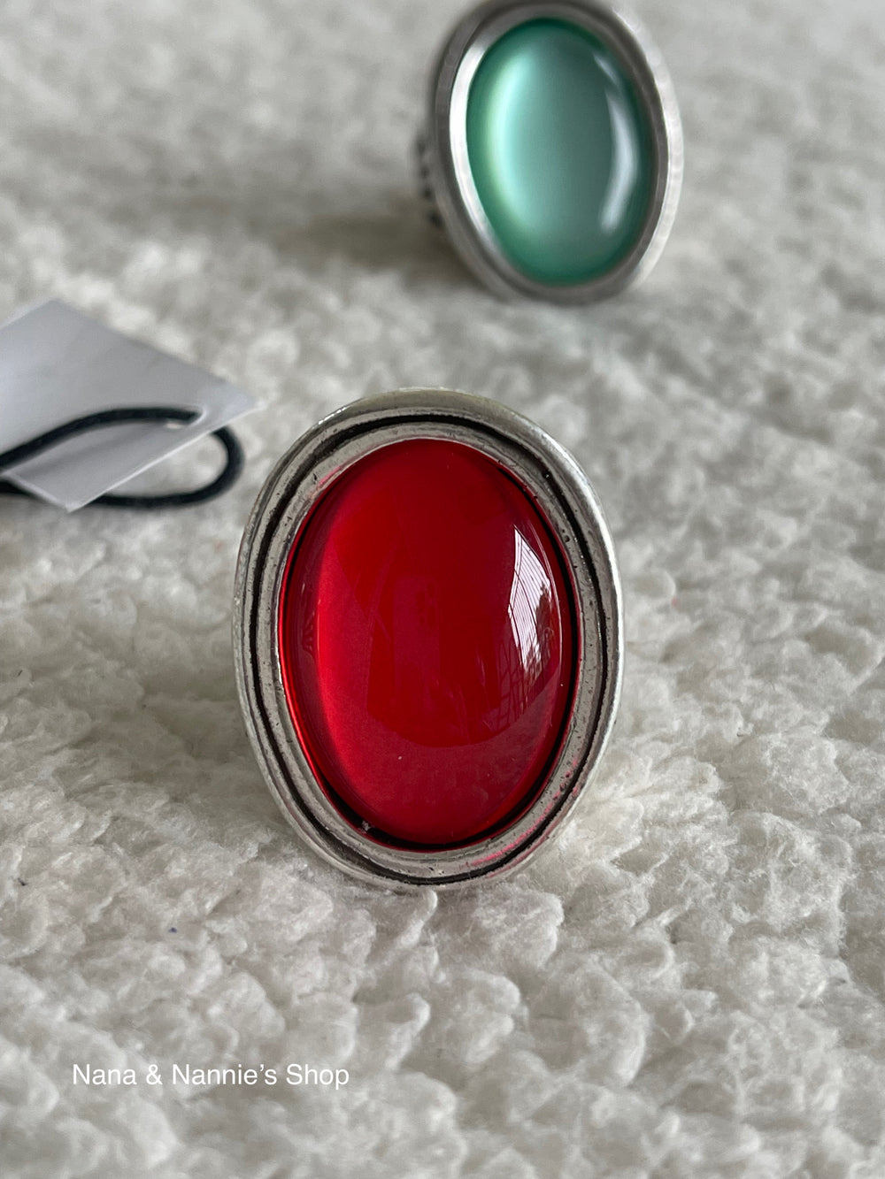 Oval ring made by Andrea's Designer