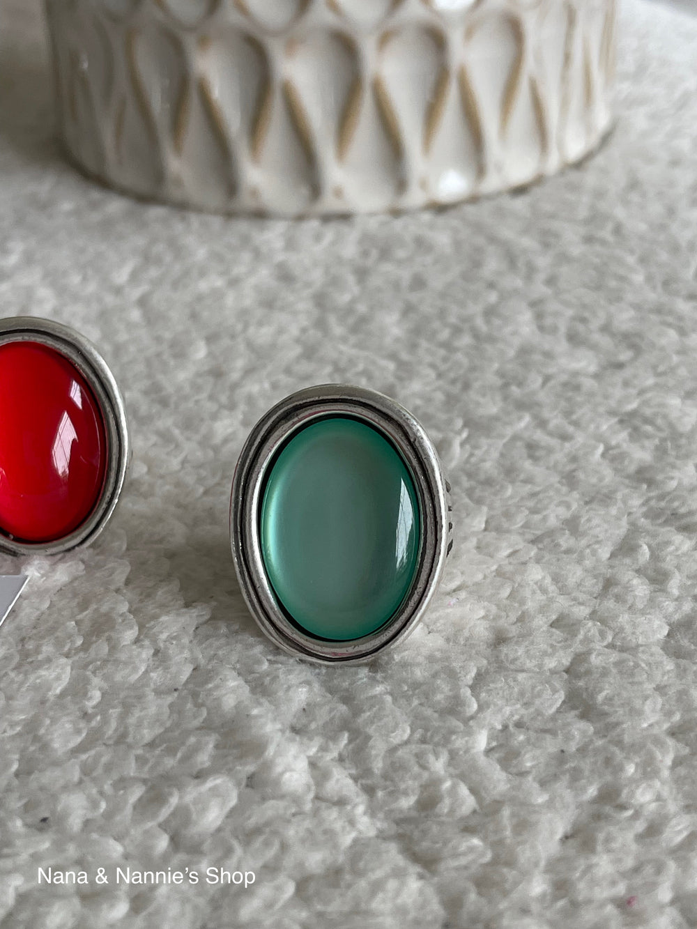 Oval ring made by Andrea's Designer