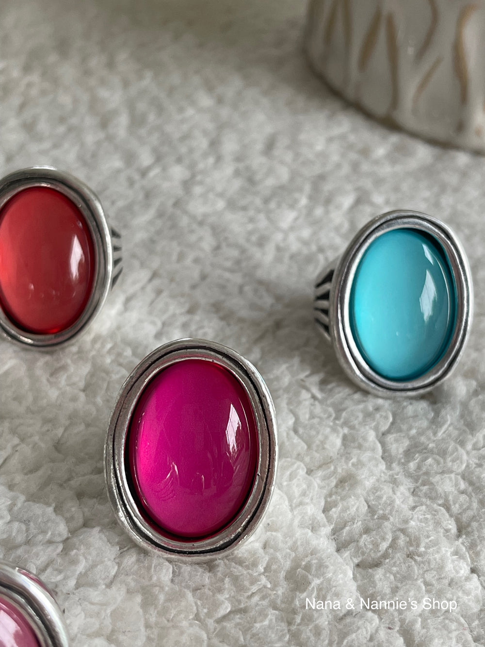 Oval ring made by Andrea's Designer