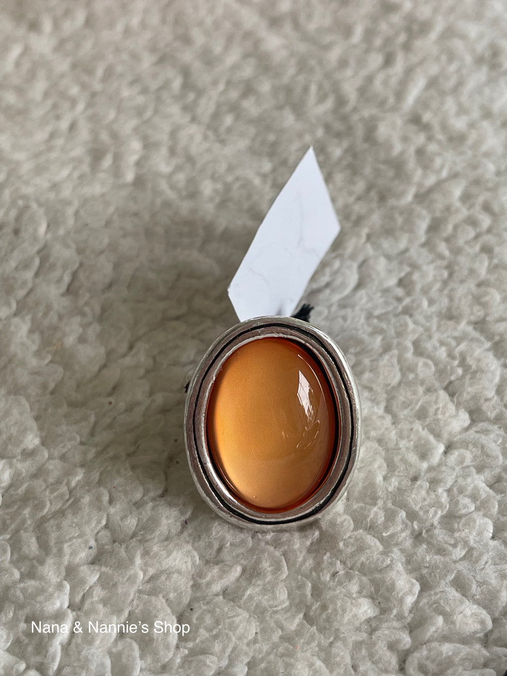 Oval ring made by Andrea's Designer