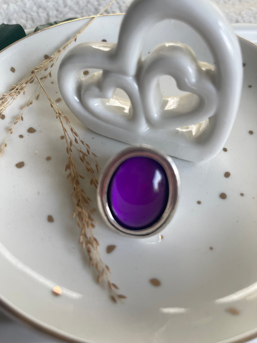 Oval ring made by Andrea's Designer