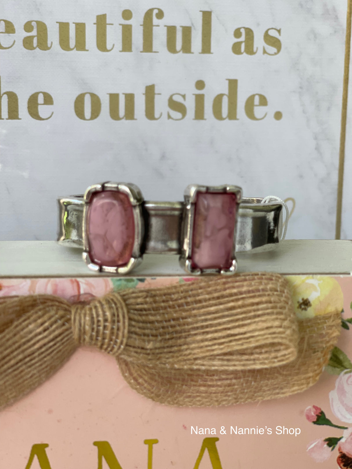 Tra-La-Ra Bangle with stone