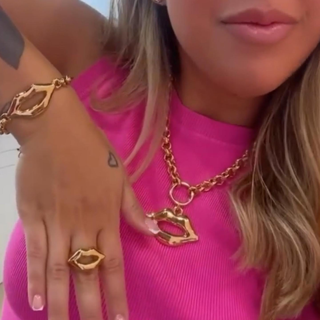 Tucco chain bracelet (Collection Kiss Me )