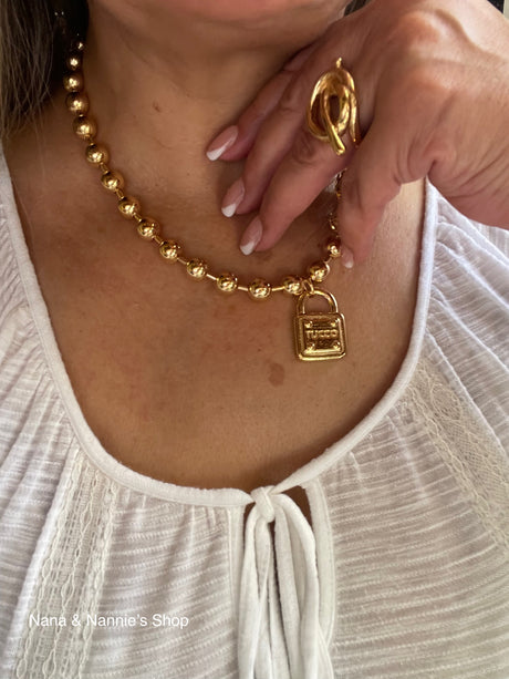 Tucco necklace (padlock)