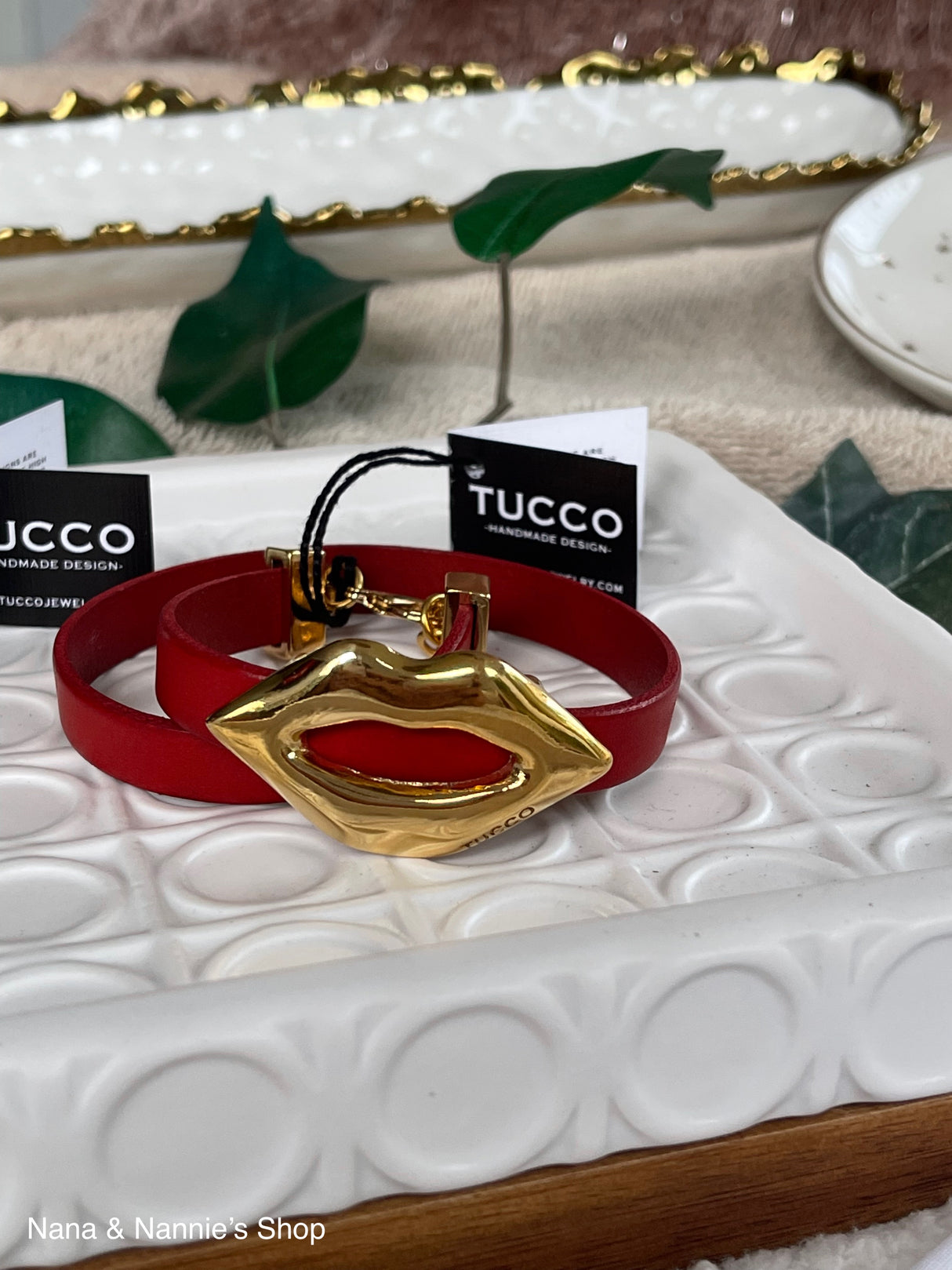 Tucco leather bracelet (Collection Kiss Me)