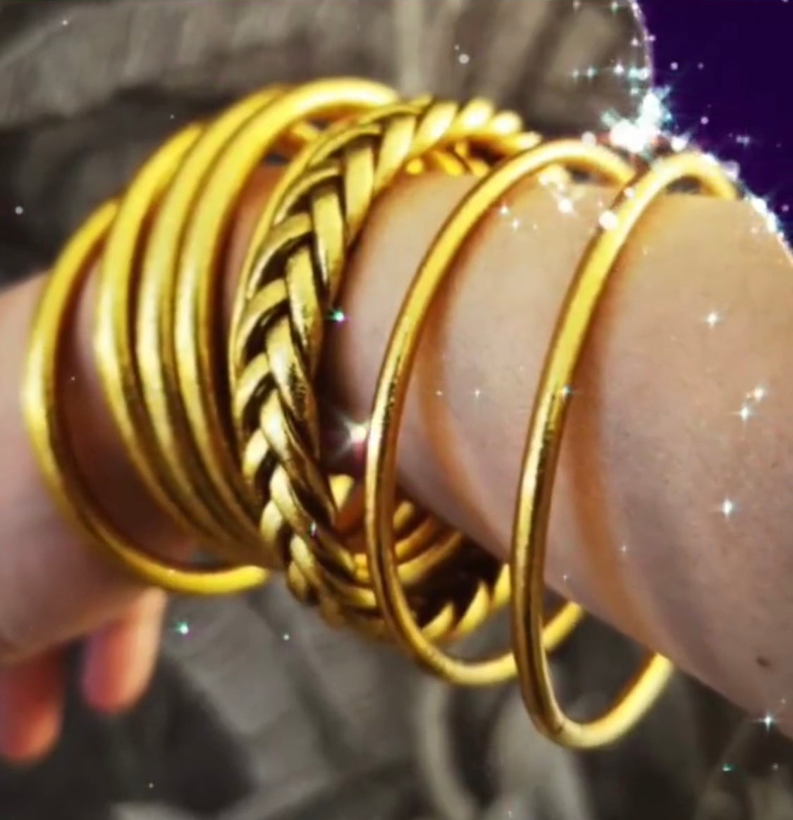 Bless bracelet thin & smooth