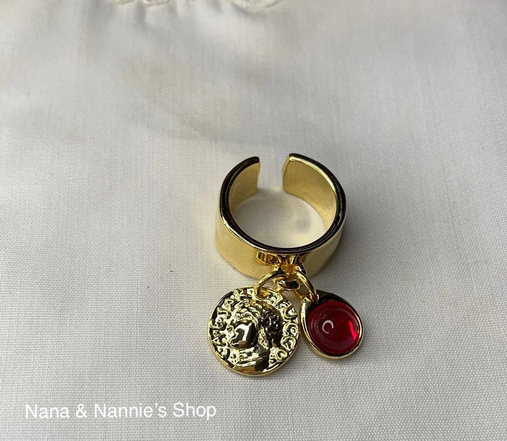 Tucco Ring (charms & stone)