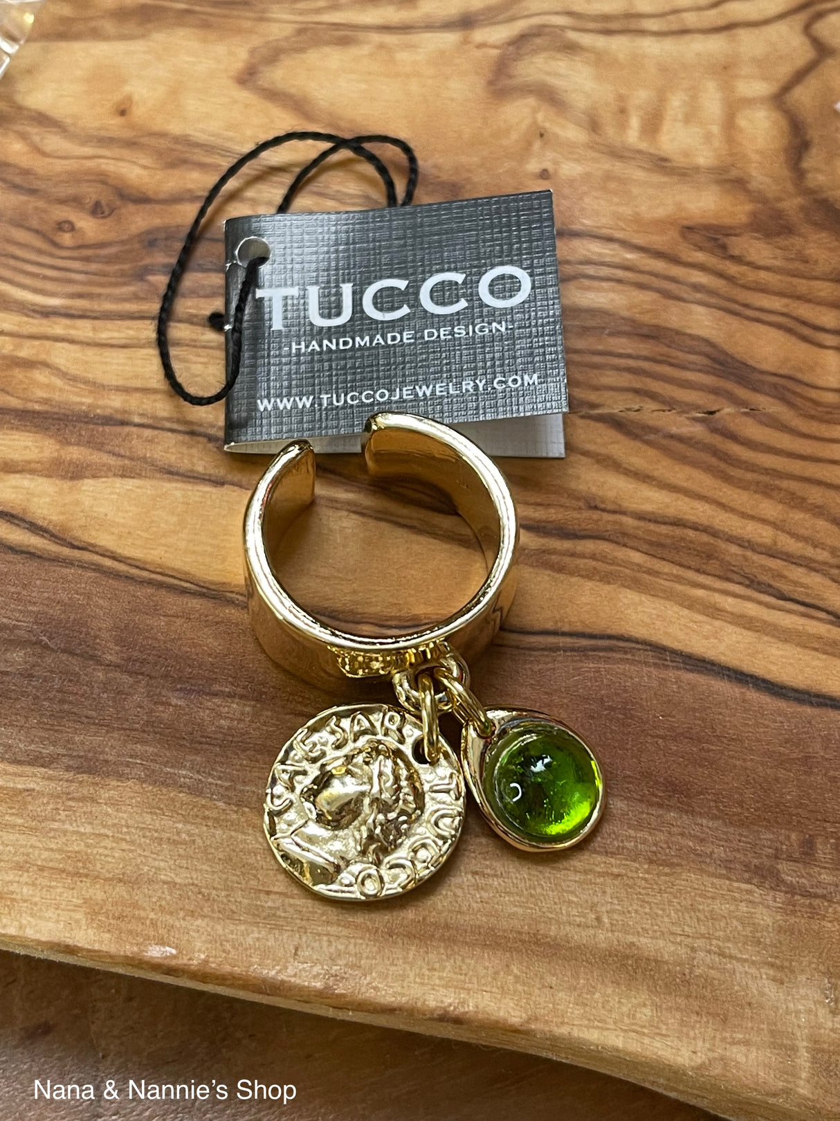 Tucco Ring (charms & stone)