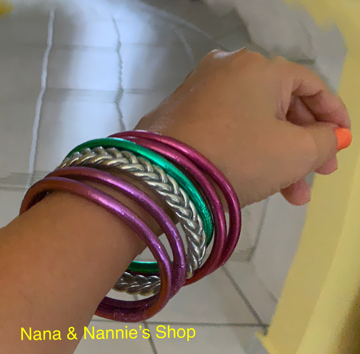 Summer Bless bracelet, braided (trenzada) thin & wide