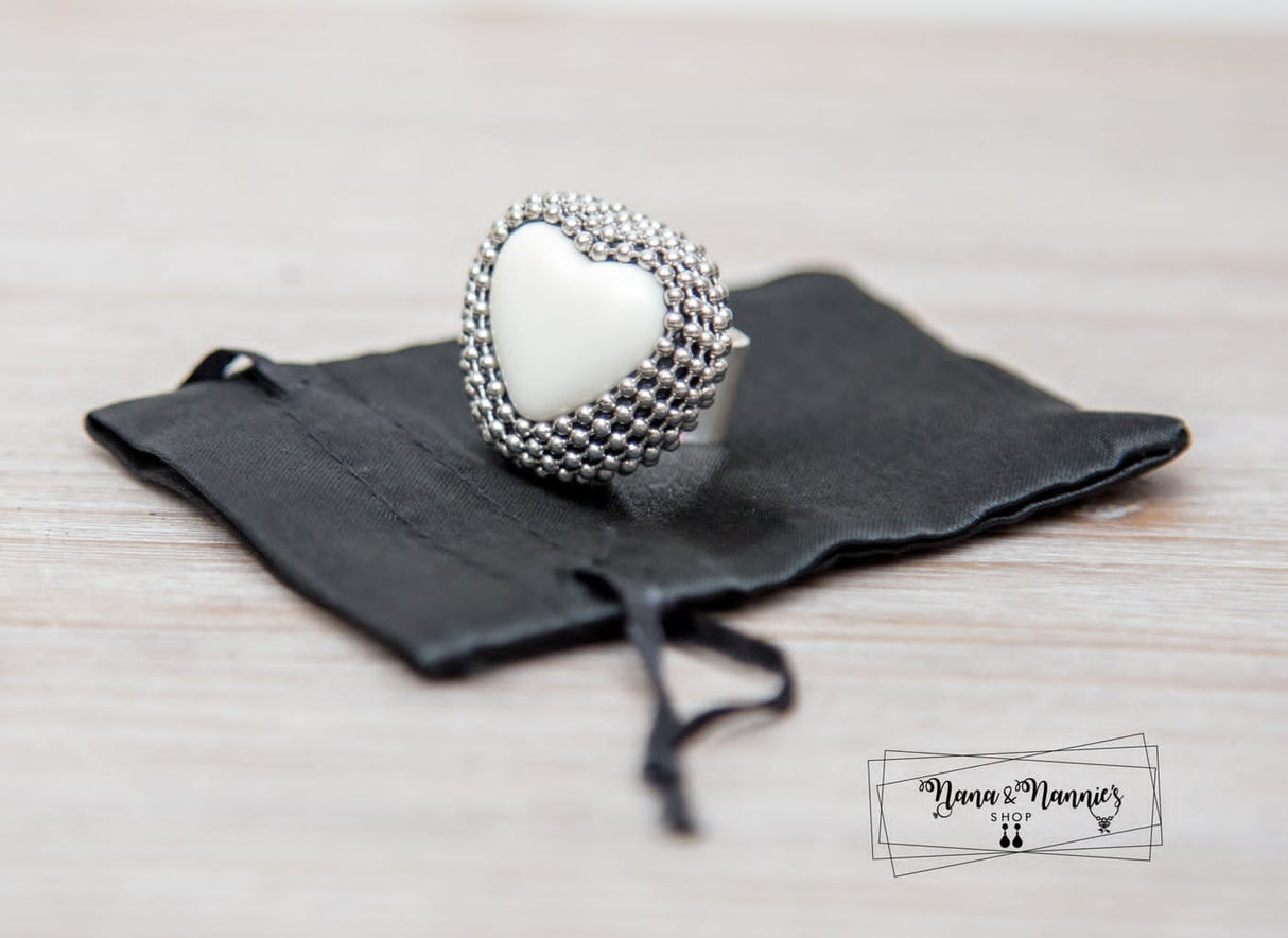 Heart ring (italian designer)