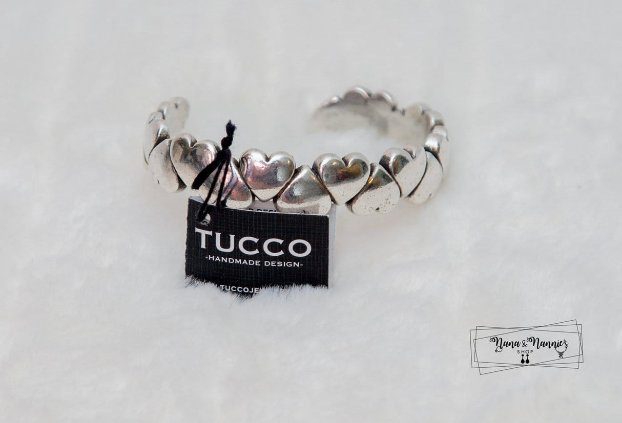 Tucco bangle small hearts