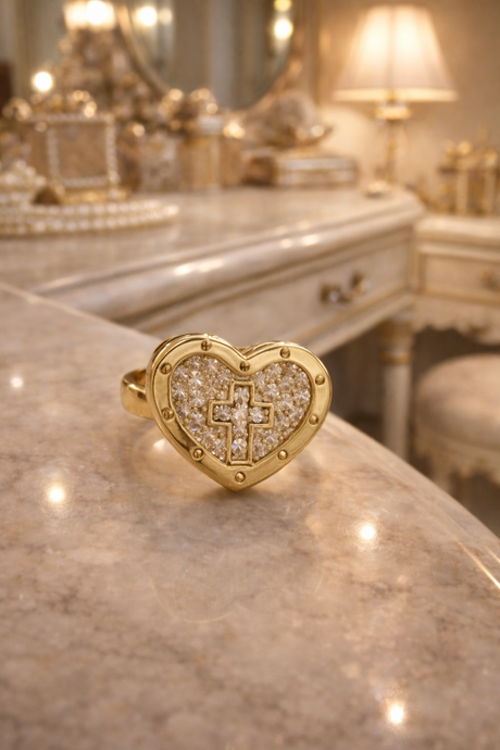 Fly with me ring, made in zamak