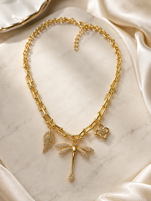 Amelie Dragonfly necklace