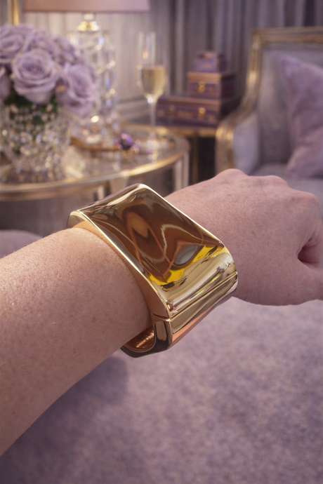 Luxe Facet Diamond Bangle