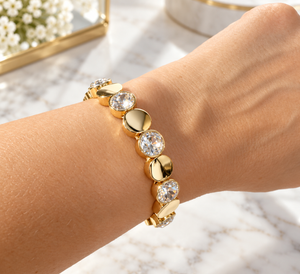 Alessandra Crystal Stretch Bracelet