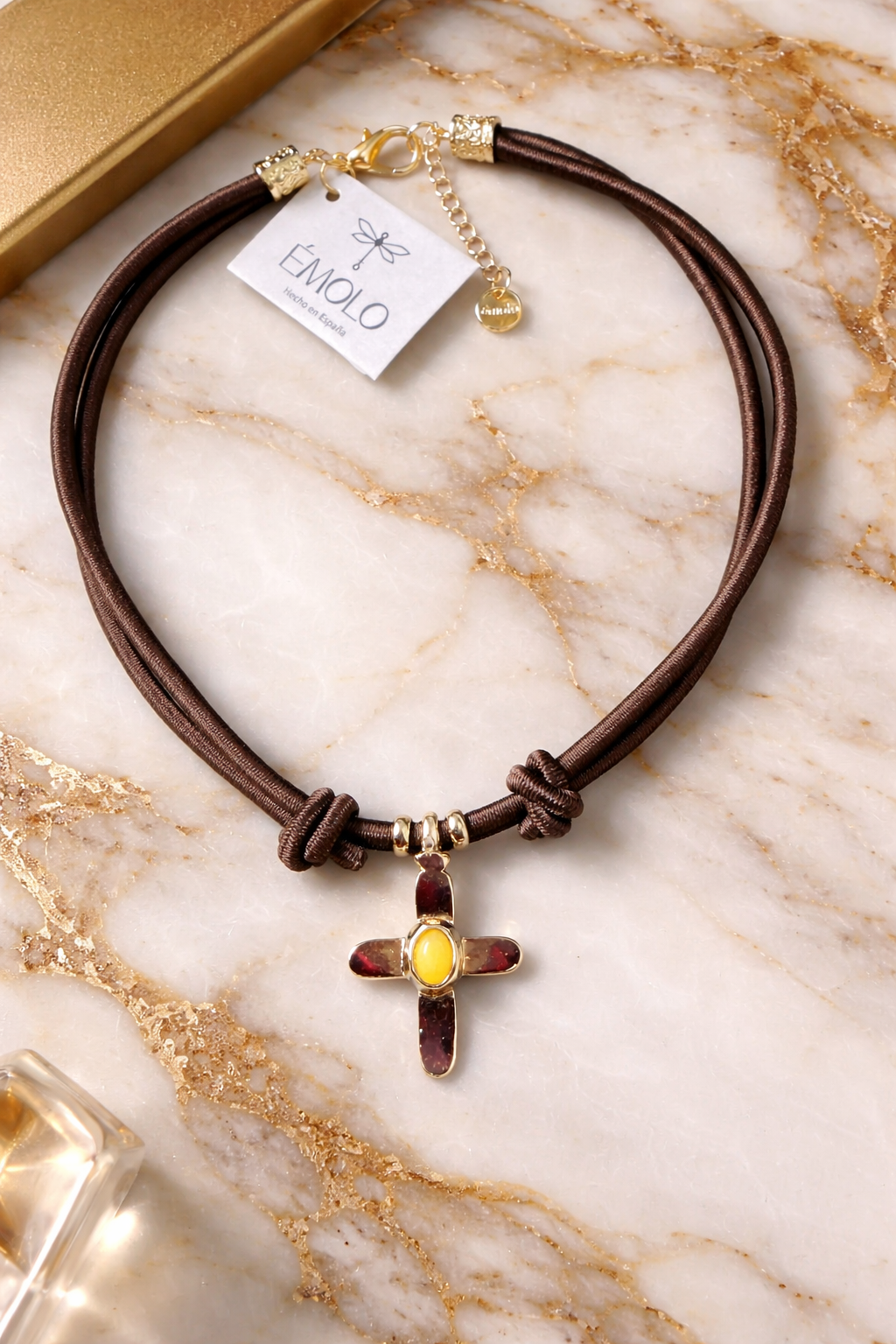 Emolo cross necklace