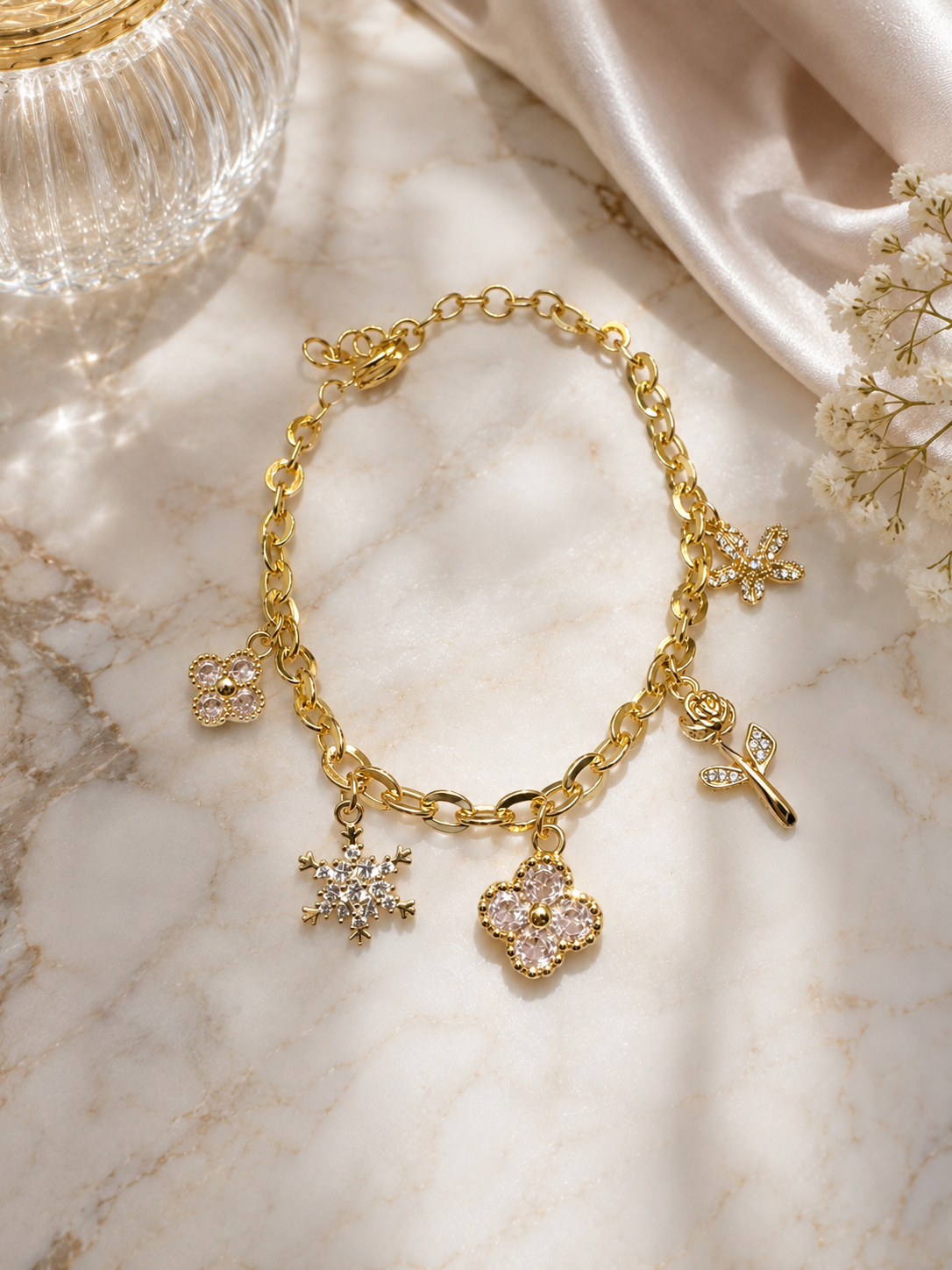 Rosalie Charm Bracelet