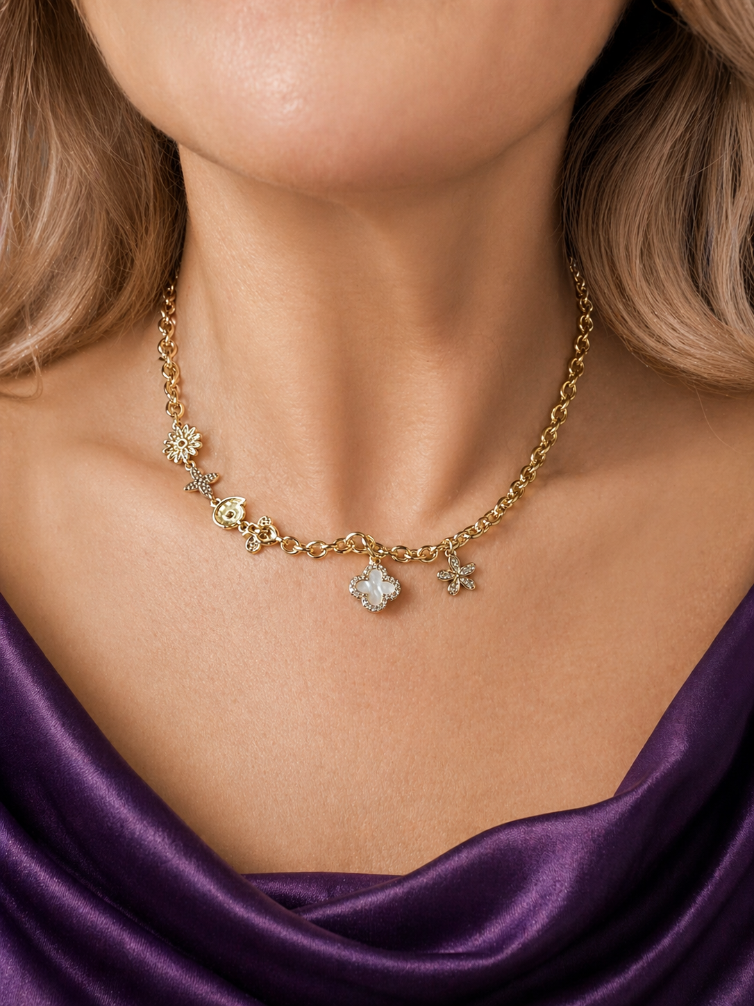 Celestia Lucky Charm Necklace