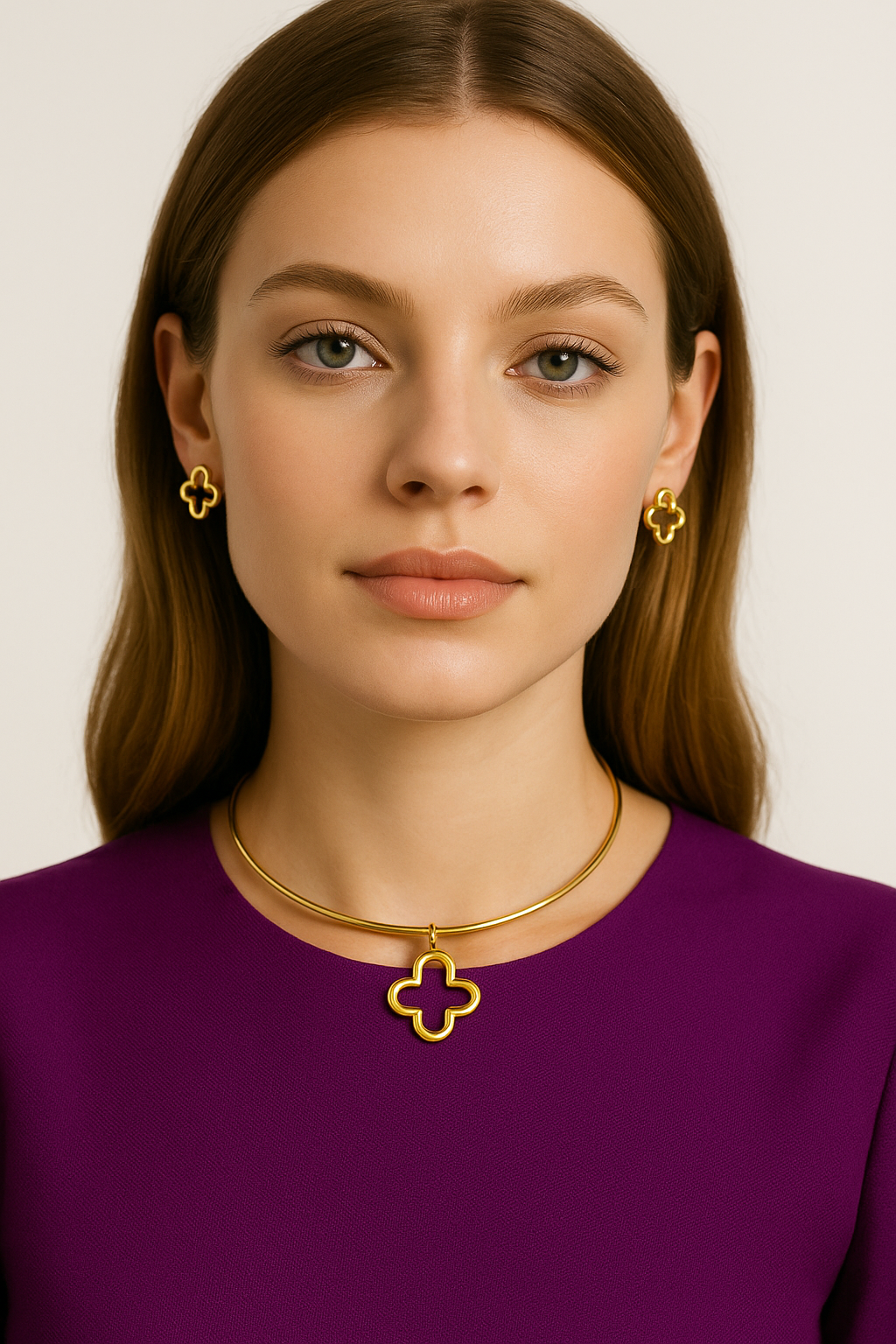 Miriam necklace & earrings set