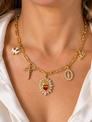 Grace Faith Charm Necklace