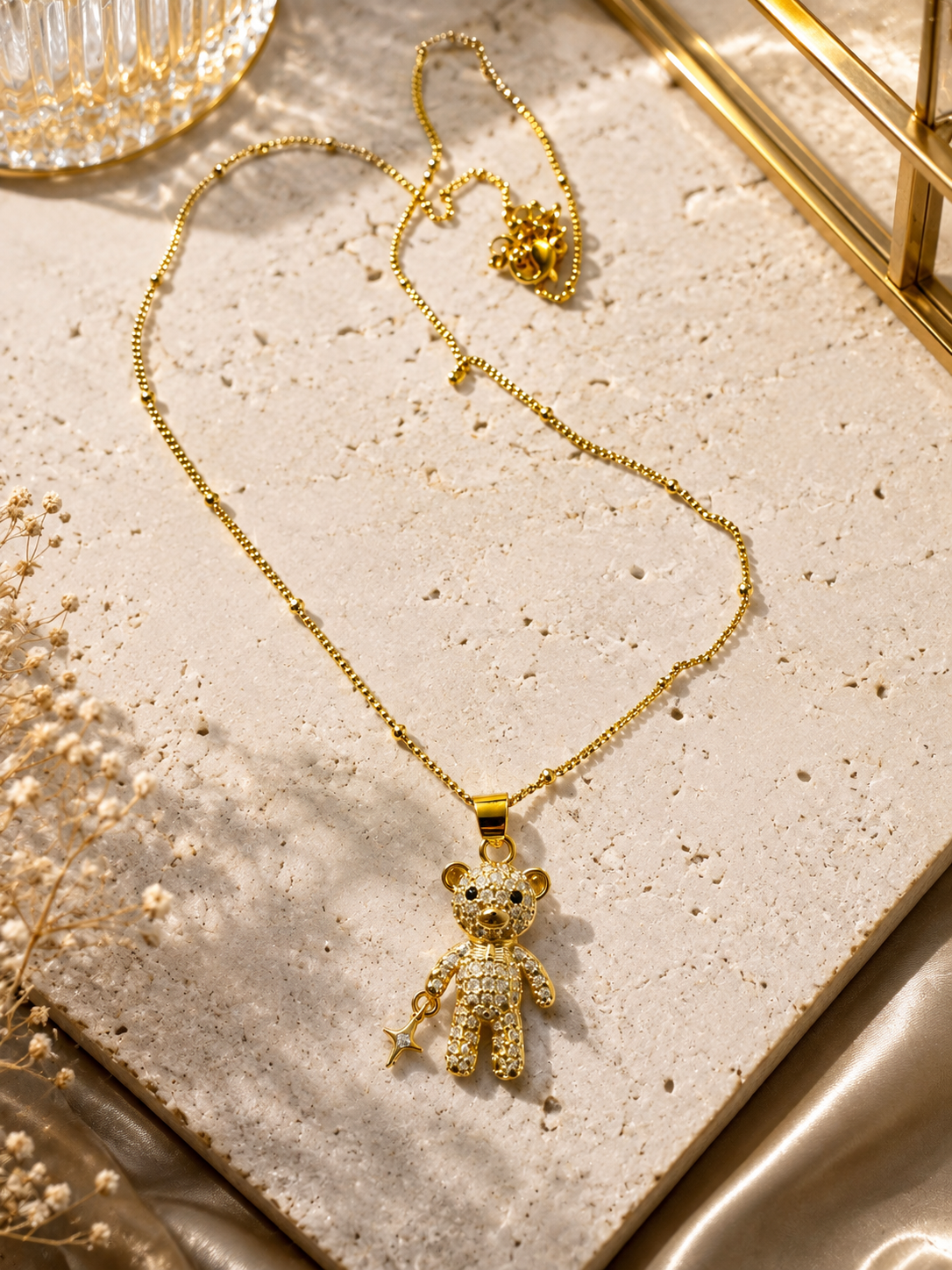 Nola compass necklace