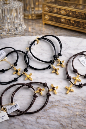 Emolo cross necklace