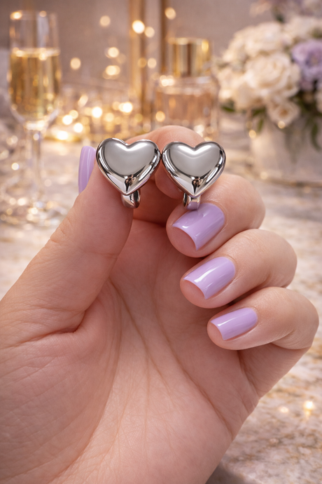 Amora Petite Heart Earrings