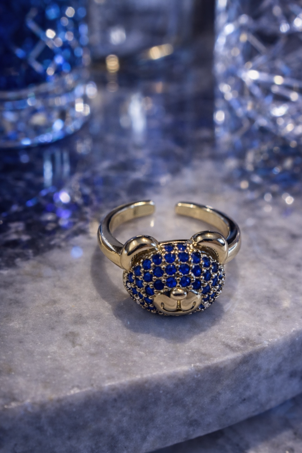 Adina Teddy Bear Ring
