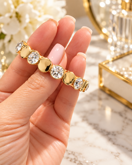 Alessandra Crystal Stretch Bracelet