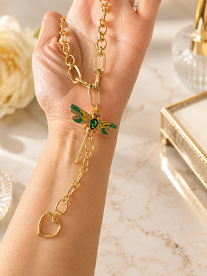 Elara Dragonfly necklace