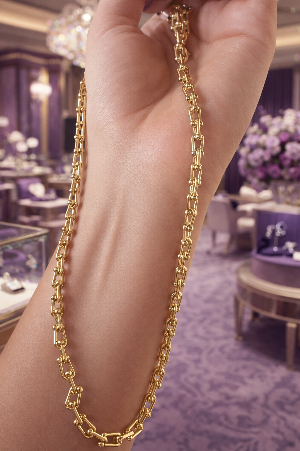 Aurelia Link Élégance Necklace