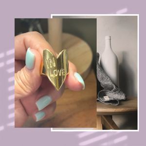 Coolskin ring In Love Collection