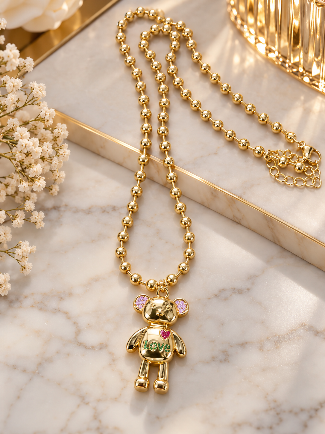 Teddy Love necklace