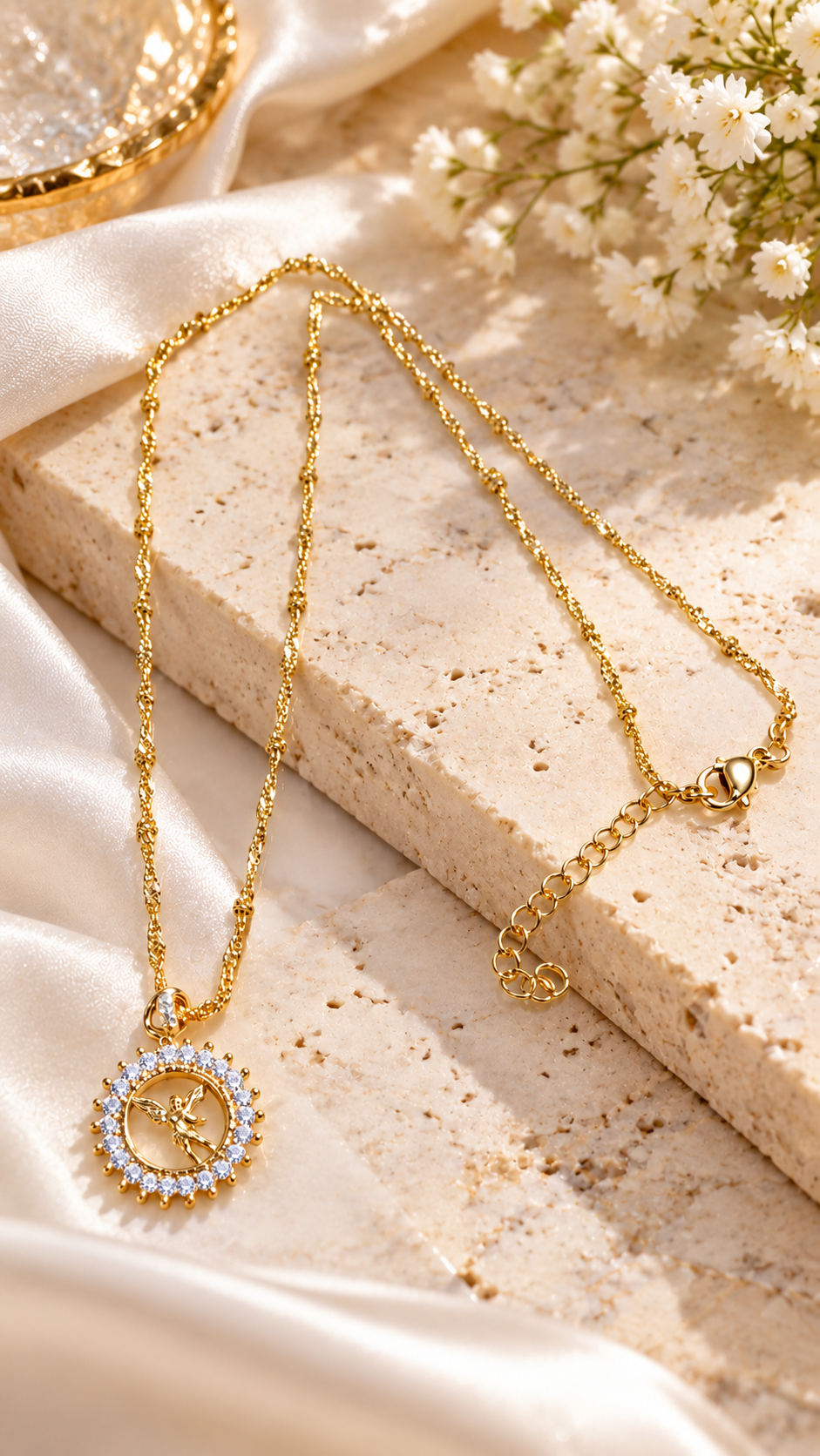 Gabrielle Angel Necklace