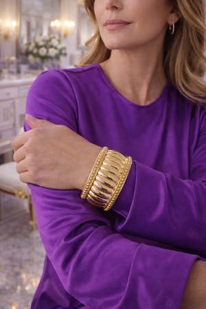 Lumière Textured Bangle
