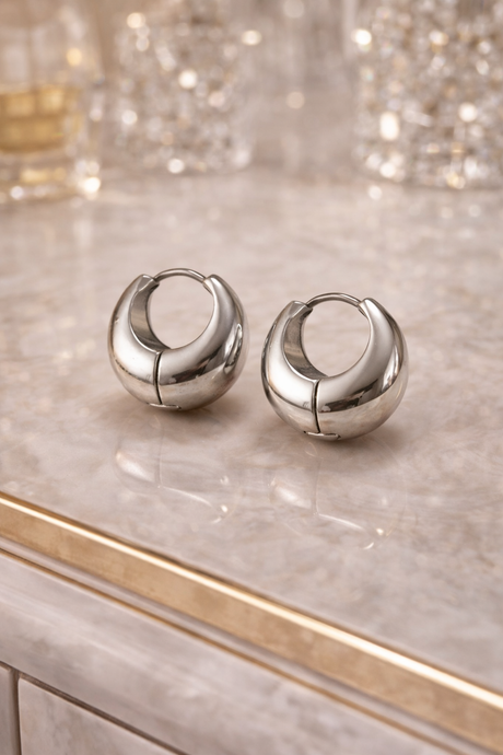 Valira Sculpted Dome Hoops