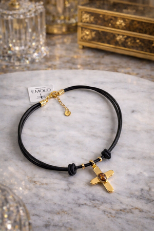 Emolo cross necklace