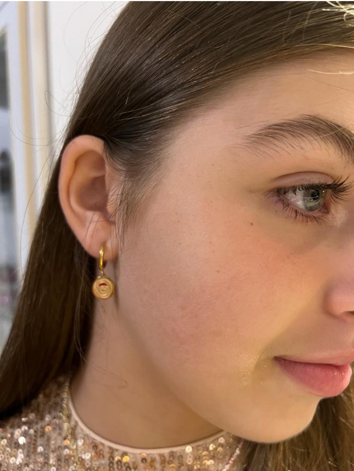 Christmas earrings - stainless steel