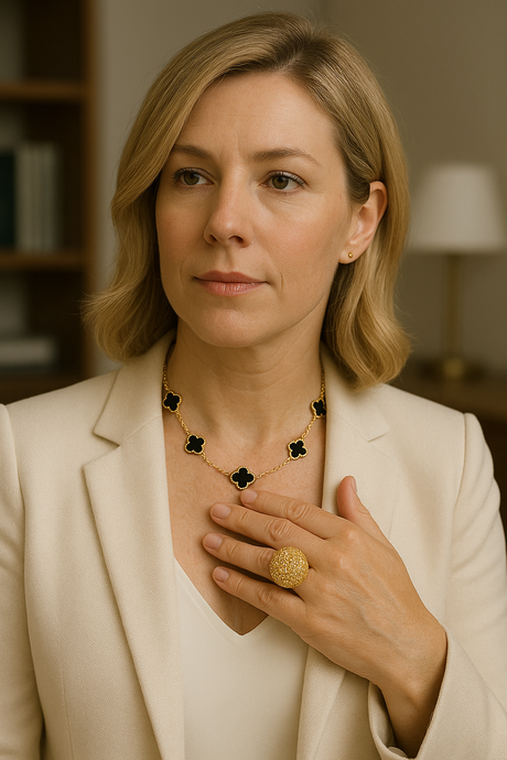 Chrismarie necklace (clover)