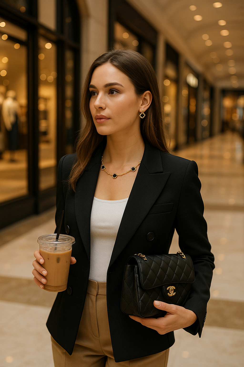 Chrismarie necklace (clover)