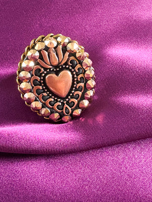 B.E. bronze ring