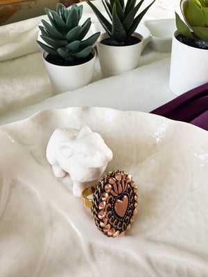 B.E. bronze ring