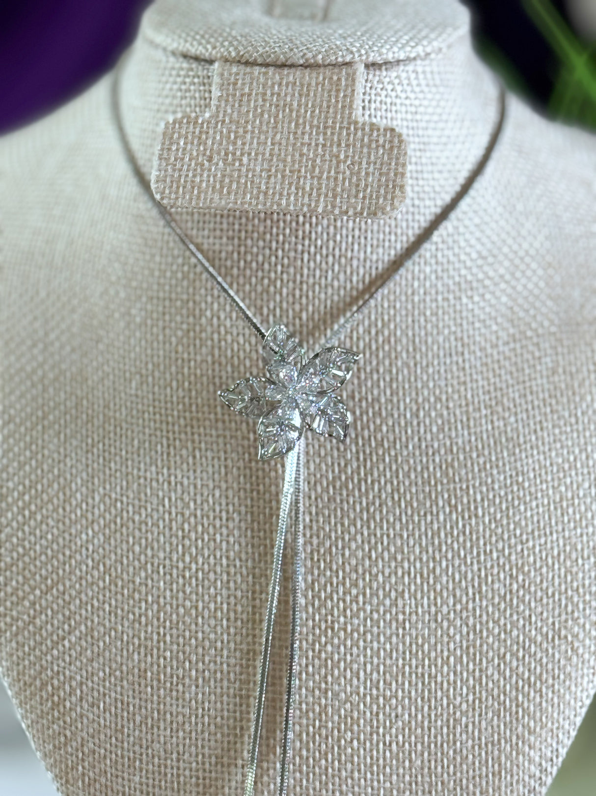 Jemima lariat necklace