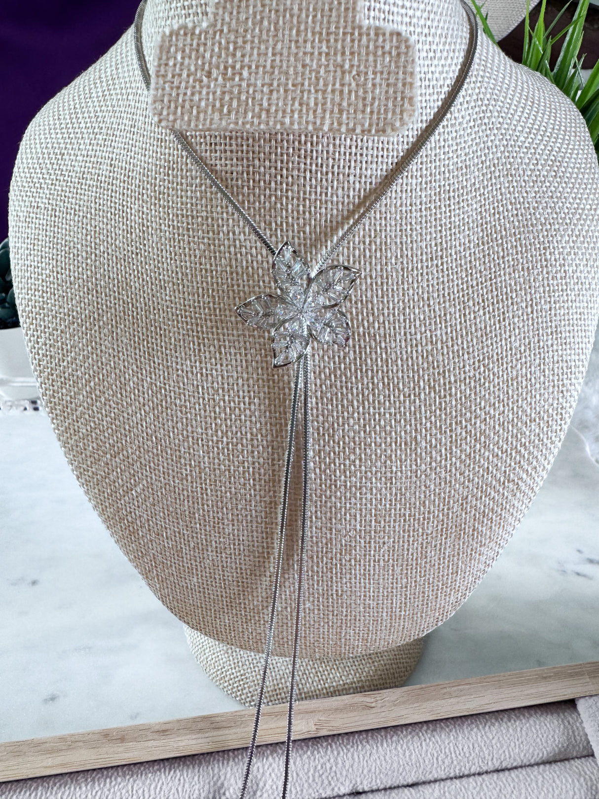 Jemima lariat necklace