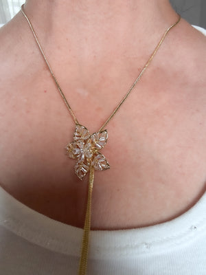 Jemima lariat necklace