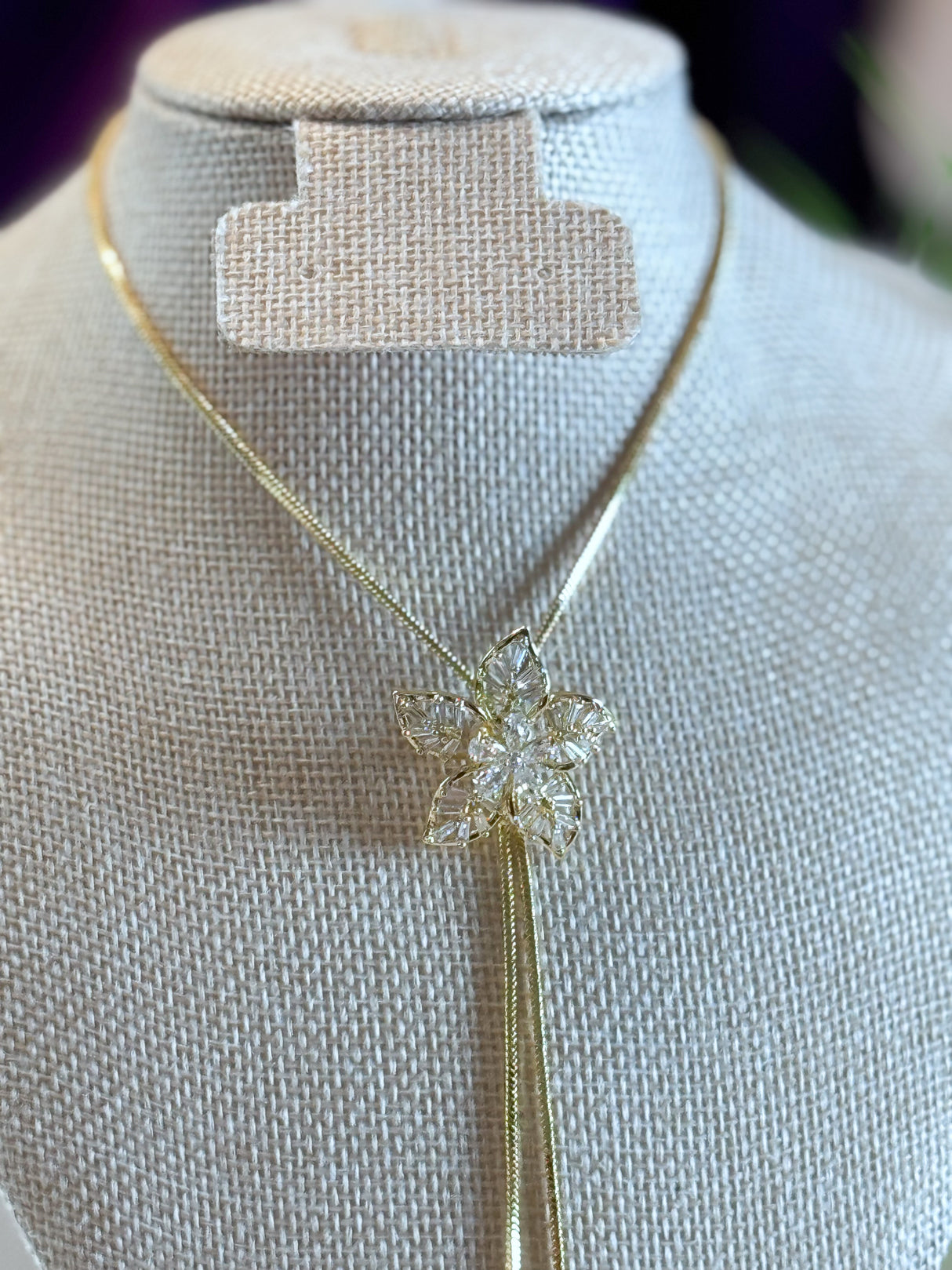 Jemima lariat necklace