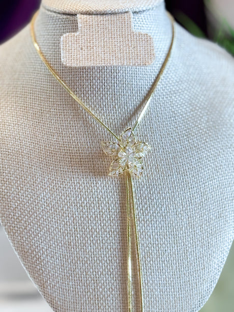 Jemima lariat necklace