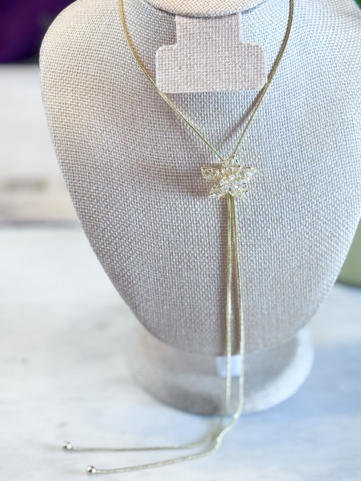 Jemima lariat necklace