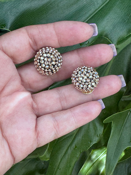 BE earrings